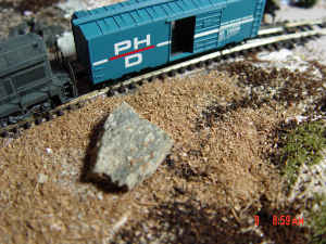 N-scale ground cover