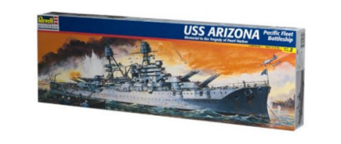 Revell USS Arizona kit build